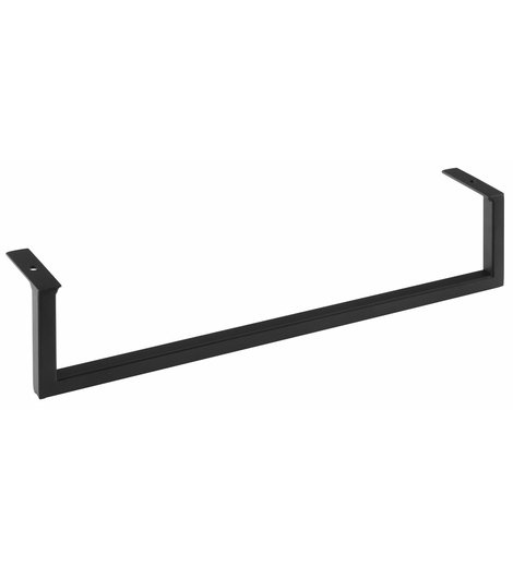 HANG držák ručníků pod umyvadlo 460x98mm, černá mat