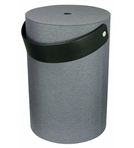 STRESA koš na prádlo 42x62,5x42cm, šedá