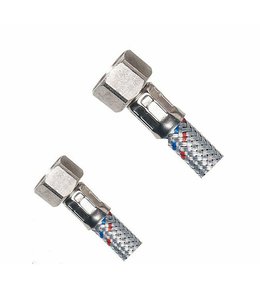 Flexibilní nerezová hadice FxF 3/8"x1/2", 80cm