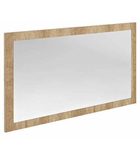 NIROX zrcadlo v rámu 100x60cm, dub alabama