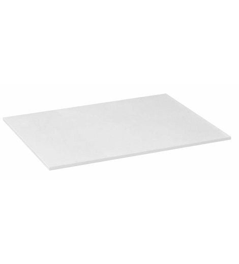 SKARA deska Rockstone 71,2x1,2x46cm, bílá mat