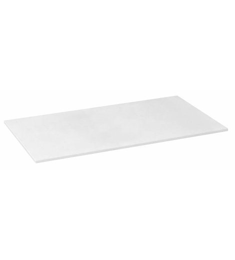SKARA deska Rockstone 91,2x1,2x46cm, bílá mat