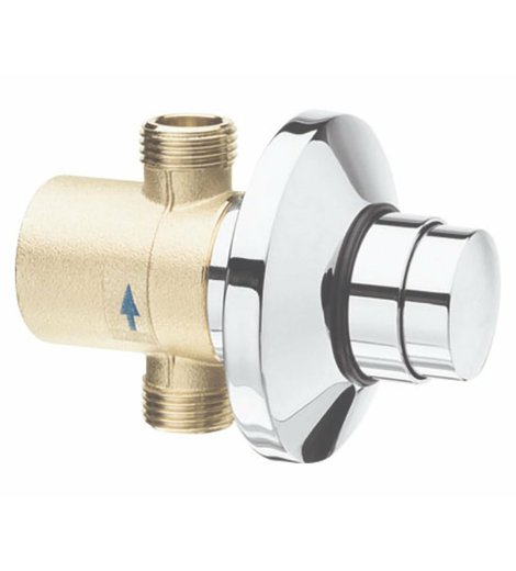 QUIK samouzavírací podomítkový ventil pro urinál, chrom