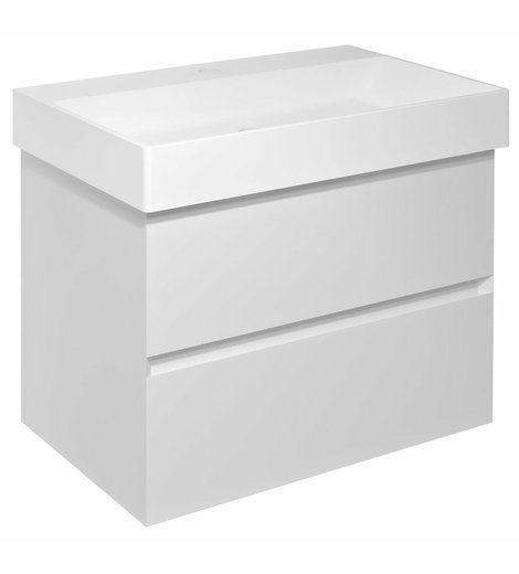 FILENA umyvadlová skříňka 67x51,5x43cm, bílá mat