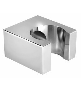 Držák sprchy hranatý, pevný, chrom