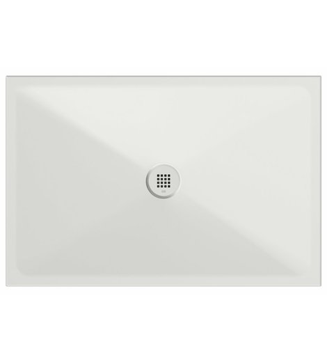 Keramická sprchová vanička, obdélník 120x80x2cm, bílá mat