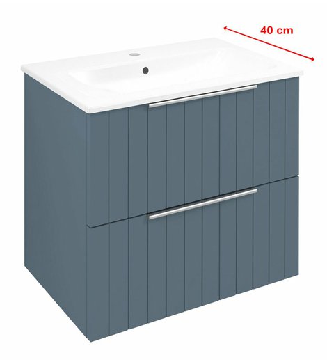 CIRASA STRIP umyvadlová skříňka 58x54x39cm, siena