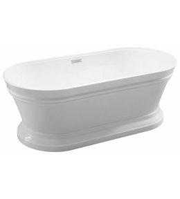 ANTIK volně stojící vana, 160x79cm, bílá