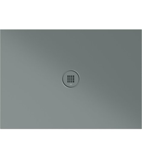 Keramická sprchová vanička, obdélník 100x70x2cm, agave mat