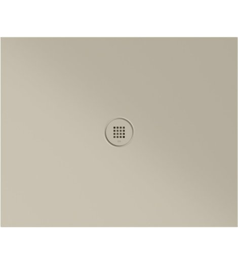 Keramická sprchová vanička, obdélník 100x80x2cm, creta mat