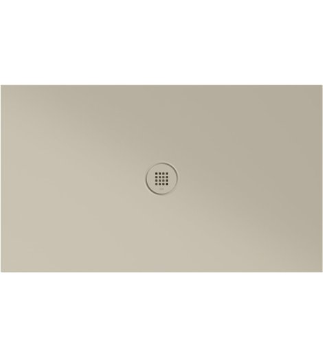 Keramická sprchová vanička, obdélník 120x70x2cm, creta mat
