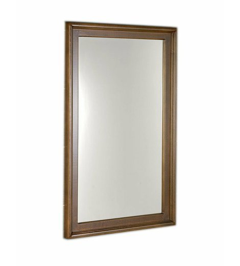 RETRO zrcadlo v dřevěném rámu 700x1150mm, buk