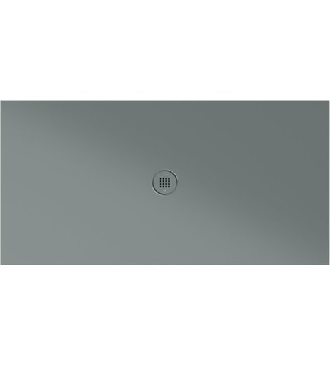 Keramická sprchová vanička, obdélník 160x80x2cm, agave mat