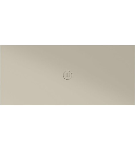 Keramická sprchová vanička, obdélník 180x80x2cm, creta mat