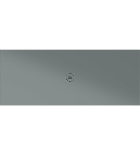 Keramická sprchová vanička, obdélník 200x80x2cm, agave mat