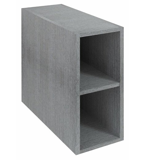 WAVE skříňka spodní policová 20x45x47,8cm, dub stříbrný