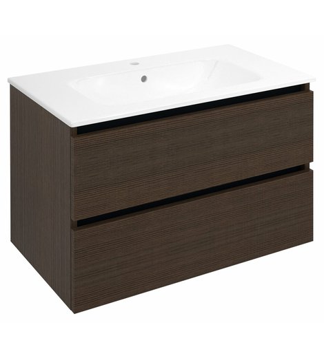 EZARA umyvadlová skříňka 79,8x52x46cm, borovice rustik