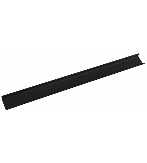 CHANEL dekorační lišta "U" 544x70x25mm, černá mat