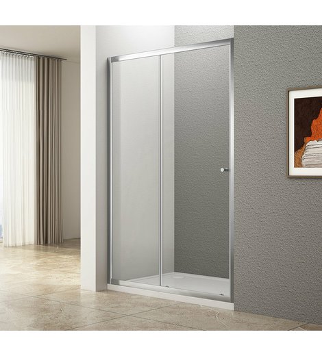 UGGA posuvné sprchové dveře 1100mm, čiré sklo