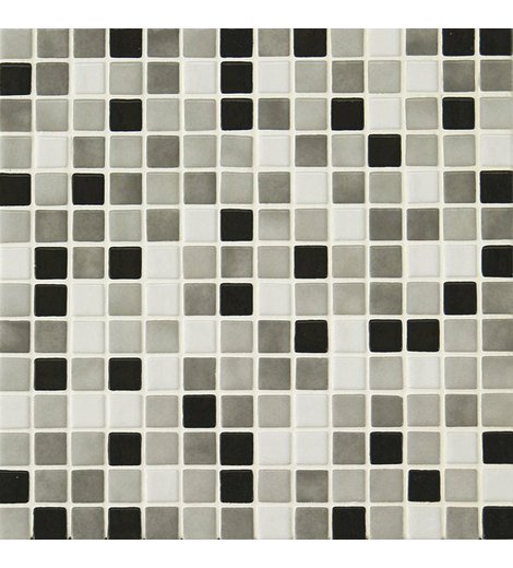 MIX 25008-D plato skleněné mozaiky 2,5x2,5cm; 0,154m2
