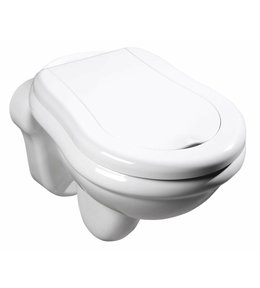 RETRO závěsná WC mísa, 38x52cm, bílá 101501