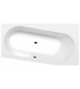 ASTRA WR asymetrická vana 165x90x48cm, bílá