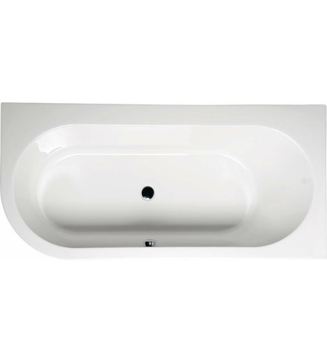 ASTRA R asymetrická vana 165x80x48cm, bílá