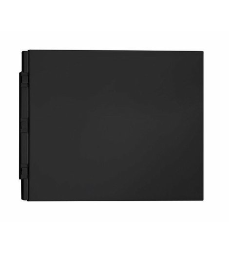 PLAIN panel boční 100x59cm, černá mat