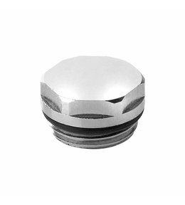Záslepka k radiátoru 1/2", chrom