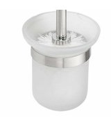 Náhr. miska na WC štětku pro X-ROUND/Trend-i/X-STEEL, mléčné sklo (131567003)