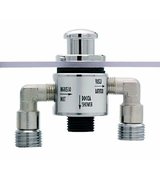 Přepínač na okraj vany, chrom