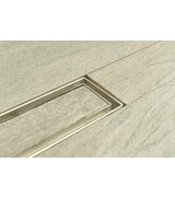 MANUS PIASTRA nerezový sprchový kanálek s roštem pro dlažbu, 650x130x55 mm