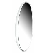 FLOAT zrcadlo s LED osvětlením, průměr 600mm, bílá