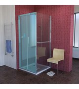 LUCIS LINE sprchová boční stěna 900mm, čiré sklo