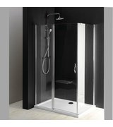 ONE sprchové dveře s pevnou částí 1100 mm, čiré sklo