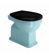 CLASSIC WC sedátko soft close, černá/chrom