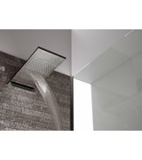 Hlavová sprcha s kaskádou, 500x200x30mm, leštěná nerez