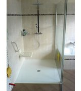 FLEXIA podlaha z litého mramoru s možností úpravy rozměru, 120x80x3cm