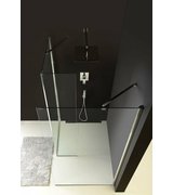 MODULAR SHOWER pevný panel k instalaci na stěnu modulu MS2, 600 mm, levý