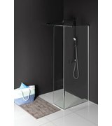 MODULAR SHOWER pevný panel k instalaci na stěnu modulu MS2, 600 mm, pravý