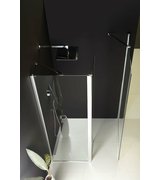 MODULAR SHOWER stěna k instalaci na zeď, pro připojení otočného panelu, 900 mm