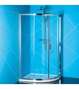 EASY LINE čtvrtkruhová sprchová zástěna 1200x900mm, čiré sklo