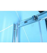 EASY LINE čtvrtkruhová sprchová zástěna 1200x900mm, čiré sklo