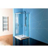 EASY LINE obdélníková sprchová zástěna 900x800mm, čiré sklo