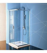 EASY LINE obdélníková sprchová zástěna 900x800mm, čiré sklo