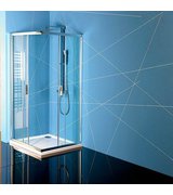 EASY LINE obdélníková sprchová zástěna 900x800mm, čiré sklo