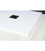 FLEXIA podlaha z litého mramoru s možností úpravy rozměru, 100x90x3cm