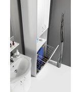 SIMPLEX ECO vysoká skříňka s košem 50x180x30cm