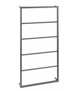 SKA Nástěnný sušák ručníků, 600 mm, černá mat