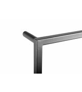 SKA Nástěnný sušák ručníků, 600 mm, černá mat